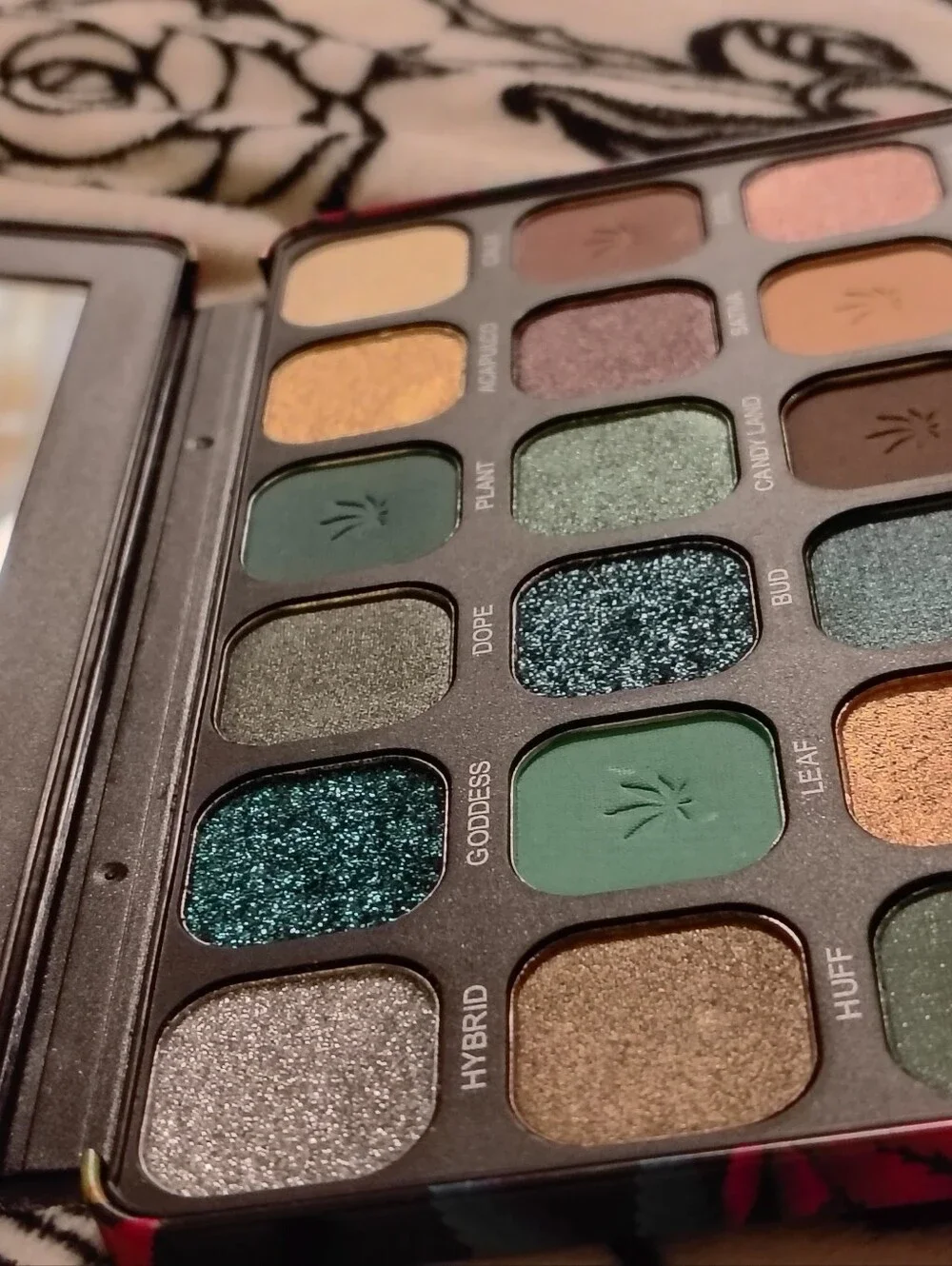 Revolution Forever Flawless Chilled Eyeshadow Palette Made w/Cannabis Sativa